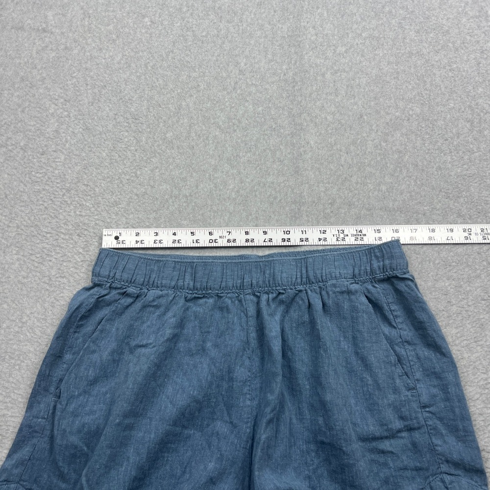 Patagonia Garden Island Shorts Women's Large Blue Hemp Lyocell Stretch 58176 - Picture 8 of 14